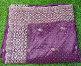 Wine Premium Soft Tissue Party Wear Saree