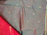 Pink Gaji silk saree Code: PGS01 (Combo Offer)