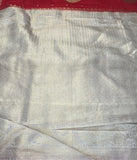 Red Georgette Silk Saree