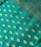 Green Chiffon Silk Saree