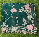 Green Space Silk Designer Saree
