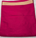 Pink Semi Mysore Crepe Silk Saree