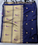 Purple Paithani Soft Silk