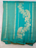 Green Viscose georgette silk saree (VGS01)