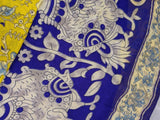 Olive green Kalamkari digital print saree (ODP02)